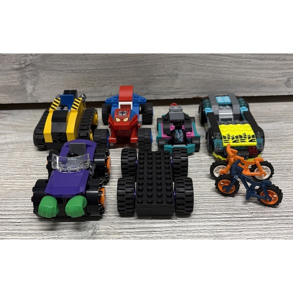 LEGO lot cars, Machines, Bicycles (d2)